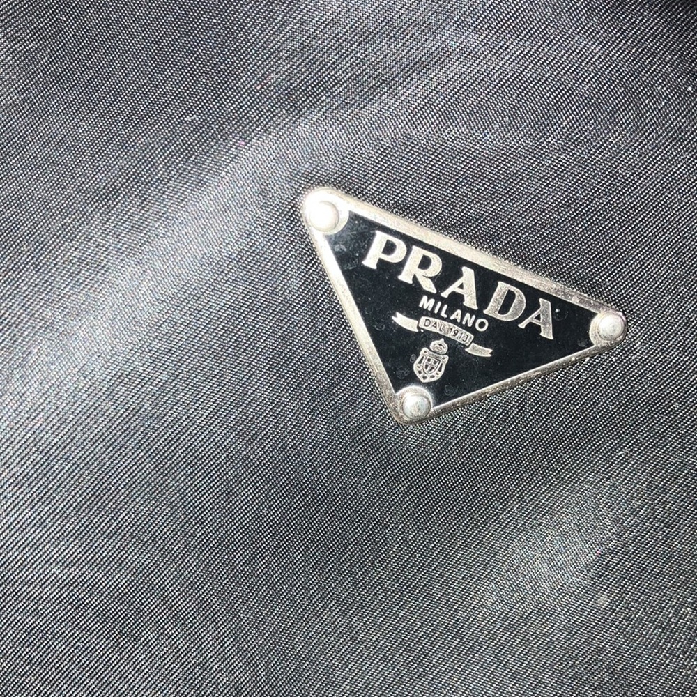 Authentic Prada Black nylon Bag inside tear - Picture 10 of 15
